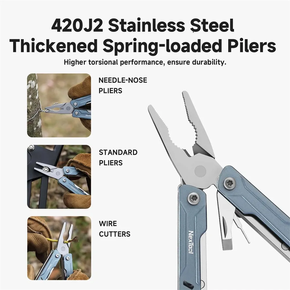 NexTool Mini Sailor Pliers S11/S11 PRO 12-In-1 Multitool Folding Pocket Plier Knife Screwdriver Scissors Portable EDC Outdoor Hand Tools