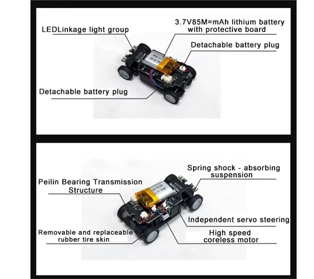 HSP YDT64E RTR 1/64 2.4G RWD Drift Sports RC Car Full Proportional LED Light Desktp Pocket Mini Racing Remote Control Competition Vehicles Models Children's Toy Gift HSP YDT64E RTR 1/64 2.4G RWD Drift Sports RC Car Full Proportional LED Light Desktp Pocket Mini Racing Remote Control Competition Vehicles Models Children's Toy Gift