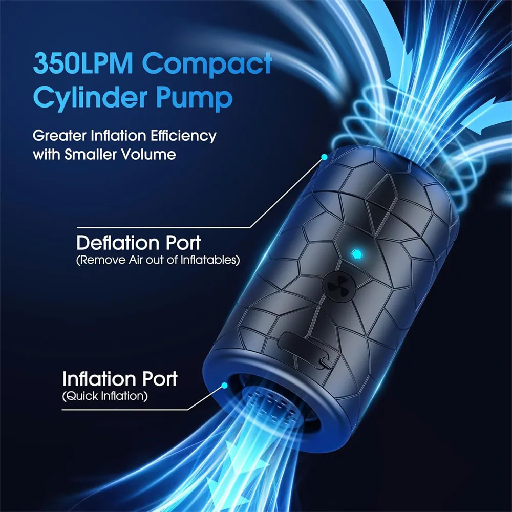 Mini Electric Air Pump For Inflatables Portable Air Mattress Pump Rechargeable Air Pump For Pool Floats Sleeping Pads Mini Electric Air Pump For Inflatables Portable Air Mattress Pump Rechargeable Air Pump For Pool Floats Sleeping Pads
