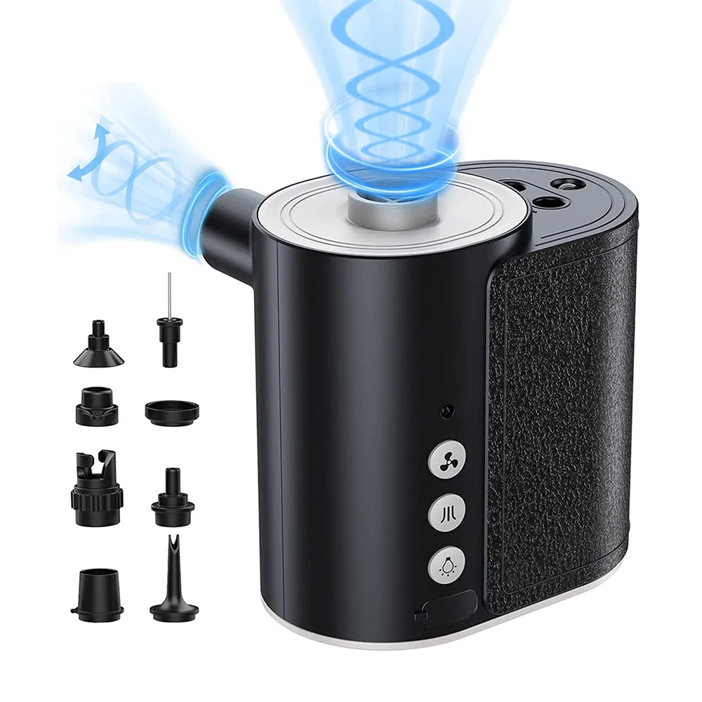 20PSI High Pressure Air Compressor Built-in Lithium Battery Wireless Portable Electric Air Pump Power Bank Inflator Pump for Inflatable Boat Paddle Surfboard Camping Bed Swimming Pool Inflatable Ring 20PSI High Pressure Air Compressor Built-in Lithium Battery Wireless Portable Electric Air Pump Power Bank Inflator Pump for Inflatable Boat Paddle Surfboard Camping Bed Swimming Pool Inflatable Ring