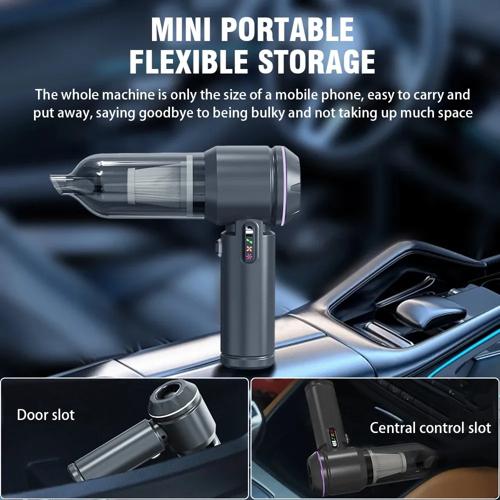 Wireless Handheld Car Vacuum Cleaner Portable Design Powerful 17000Pa Strong Suction for Outdoor Car Home Cleaning Wireless Handheld Car Vacuum Cleaner Portable Design Powerful 17000Pa Strong Suction for Outdoor Car Home Cleaning