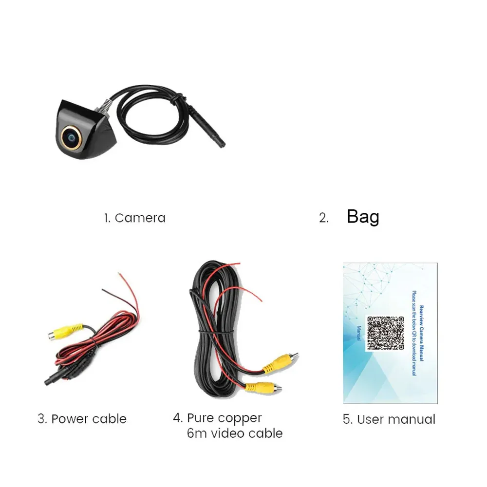 AHD1080P/720P Car Rear View Camera 170° Fisheye Golden Lens Full HD Night Vision Universal Vehicle Reversing Backup Cameras AHD1080P/720P Car Rear View Camera 170° Fisheye Golden Lens Full HD Night Vision Universal Vehicle Reversing Backup Cameras