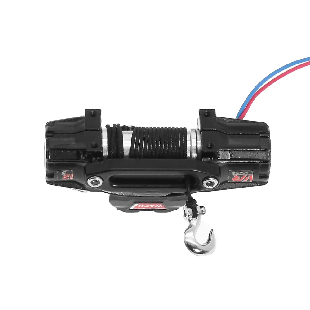 RC Metal Automatic Simulation Winch for 1/18 1/24 Rock Crawler Car TRX4M FMS Off-Road Climbing Truck Vehicles Models Spare Parts W239 RC Metal Automatic Simulation Winch for 1/18 1/24 Rock Crawler Car TRX4M FMS Off-Road Climbing Truck Vehicles Models Spare Parts W239