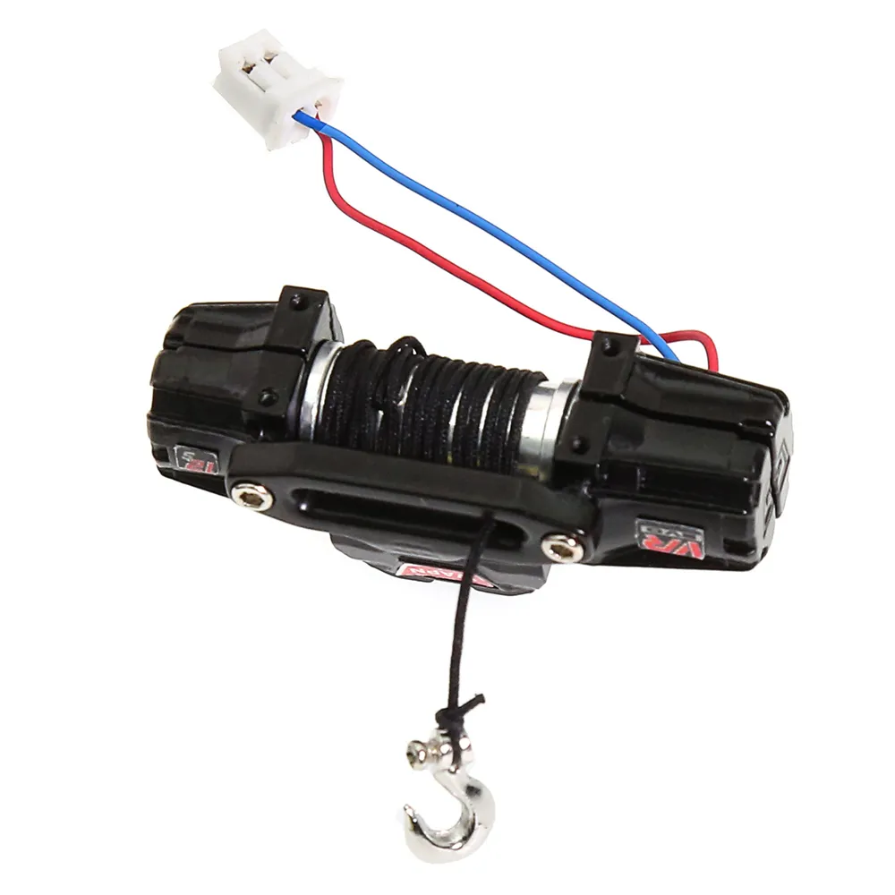 RC Metal Automatic Simulation Winch for 1/18 1/24 Rock Crawler Car TRX4M FMS Off-Road Climbing Truck Vehicles Models Spare Parts W239 RC Metal Automatic Simulation Winch for 1/18 1/24 Rock Crawler Car TRX4M FMS Off-Road Climbing Truck Vehicles Models Spare Parts W239