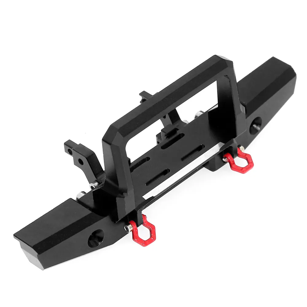Upgraded Metal Front Rear Bumper for 1/18 RC Rock Crawler TRX4M Off-Road Climbing Truck Cars Vehicles Models Spare Parts
