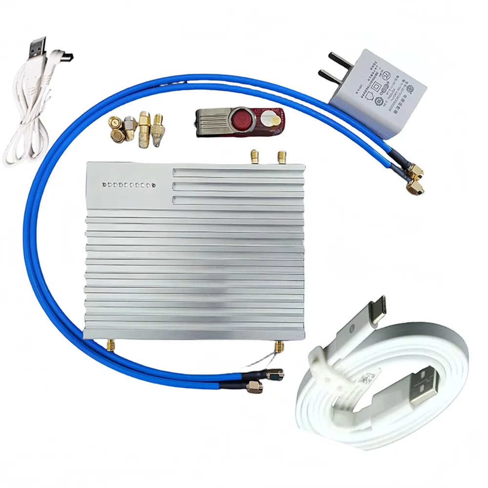 LibreVNA Dual Port Vector Network Analyzer 100kHz to 6GHz Enhanced Heat Dissipation Military Grade Flange Connector RF Testing Precision Calibration Tools