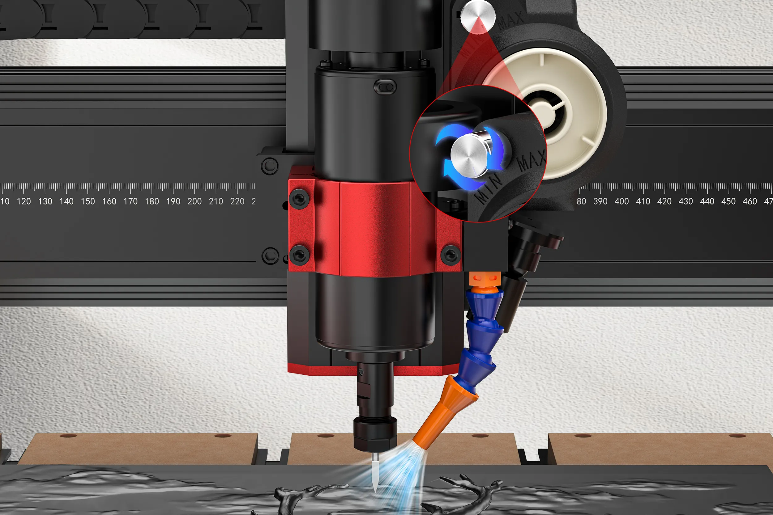 [EU/US Direct]TWO TREES 500W Air-Cooled Cooling Kit for CNC Routers