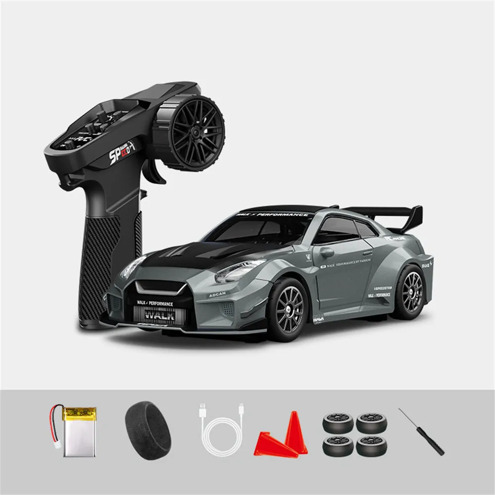 Hstar D43-02 RTR 1/43 2.4G 4WD Drift RC Car Gyro Mini Full Proportional Alloy Body Shell LED Light Remote Control High-Speed Motor On-Road Racing Vehicle Model Boys Gifts Toys Hstar D43-02 RTR 1/43 2.4G 4WD Drift RC Car Gyro Mini Full Proportional Alloy Body Shell LED Light Remote Control High-Speed Motor On-Road Racing Vehicle Model Boys Gifts Toys