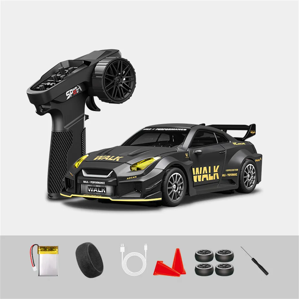 Hstar D43-02 RTR 1/43 2.4G 4WD Drift RC Car Gyro Mini Full Proportional Alloy Body Shell LED Light Remote Control High-Speed Motor On-Road Racing Vehicle Model Boys Gifts Toys Hstar D43-02 RTR 1/43 2.4G 4WD Drift RC Car Gyro Mini Full Proportional Alloy Body Shell LED Light Remote Control High-Speed Motor On-Road Racing Vehicle Model Boys Gifts Toys