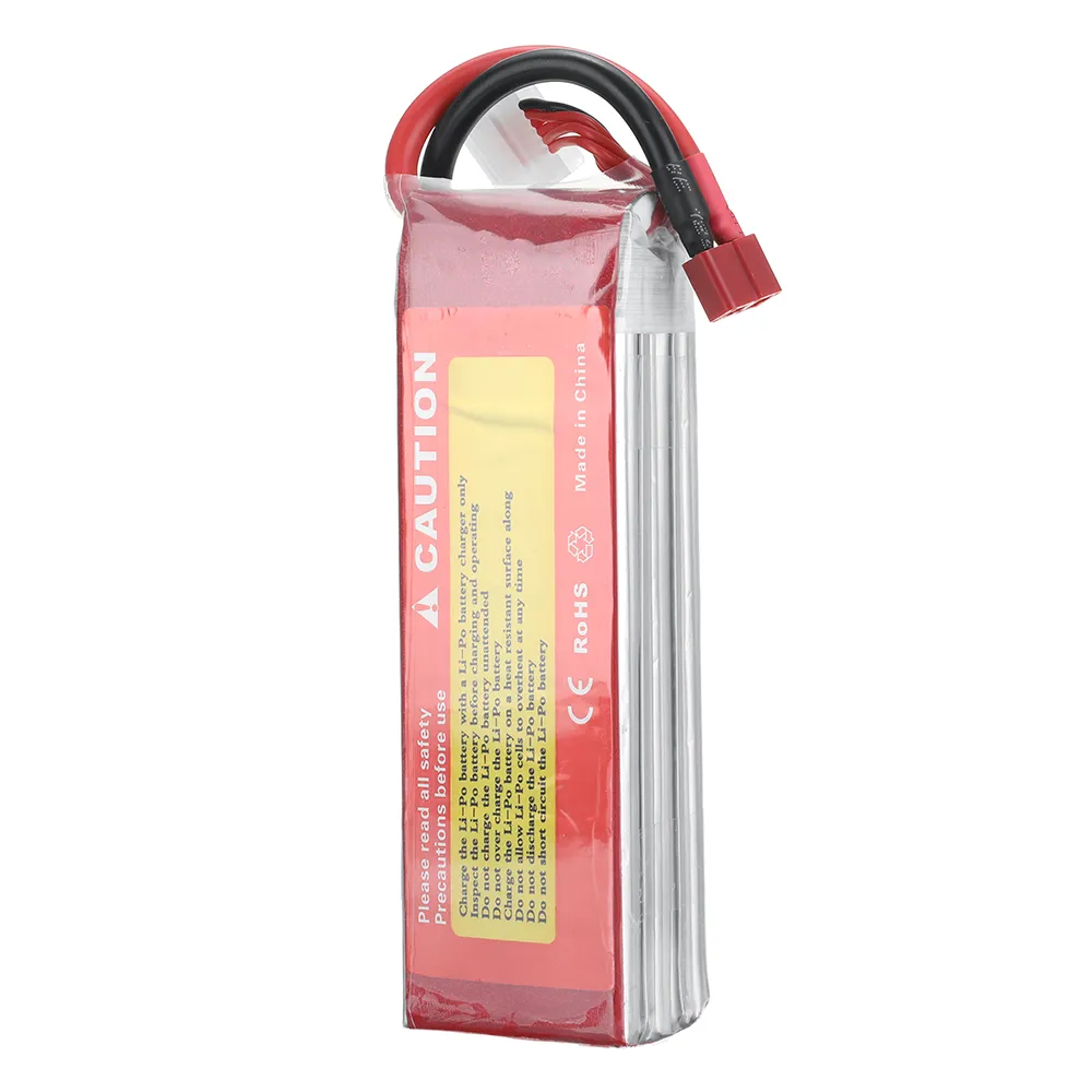ZOP Power 18.5V 2600mAh 100C 5S LiPo Battery T Plug for RC Car