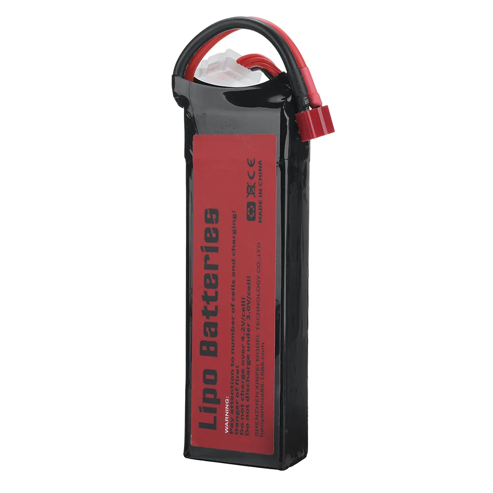 ZOP Power 14.8V 2800mAh 100C 4S LiPo Battery T Plug for RC Car