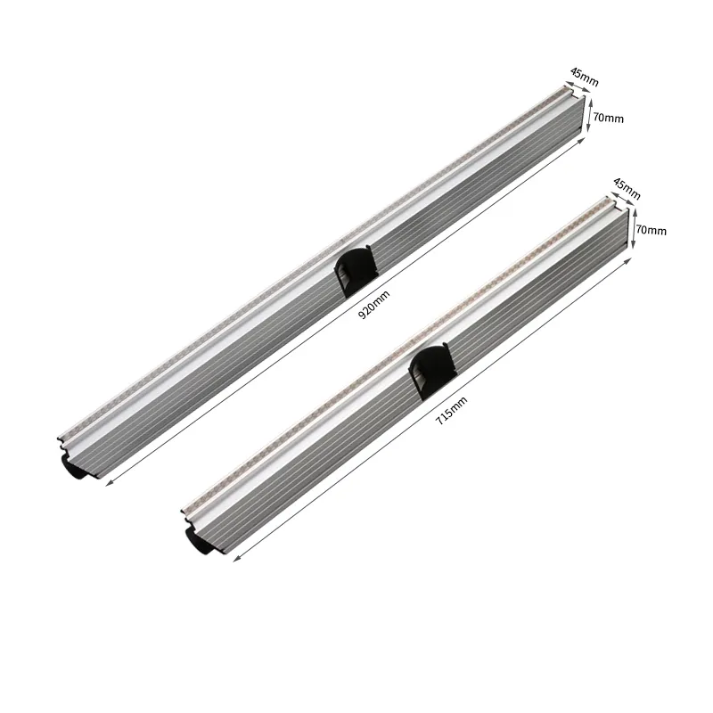 ENJOYWOOD Drill Press Table Fence Aluminum Alloy 715mm 920mm Dust Collection Efficient Woodworking Positioning Tool