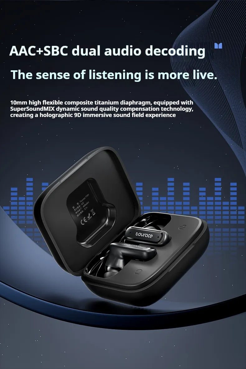 TY01 TWS bluetooth 6.0 Earbuds AI Wireless Translation Earphone with 2.01-inch Screen AAC Audio 48H Playback In-ear Sports Headphones TY01 TWS bluetooth 6.0 Earbuds AI Wireless Translation Earphone with 2.01-inch Screen AAC Audio 48H Playback In-ear Sports Headphones