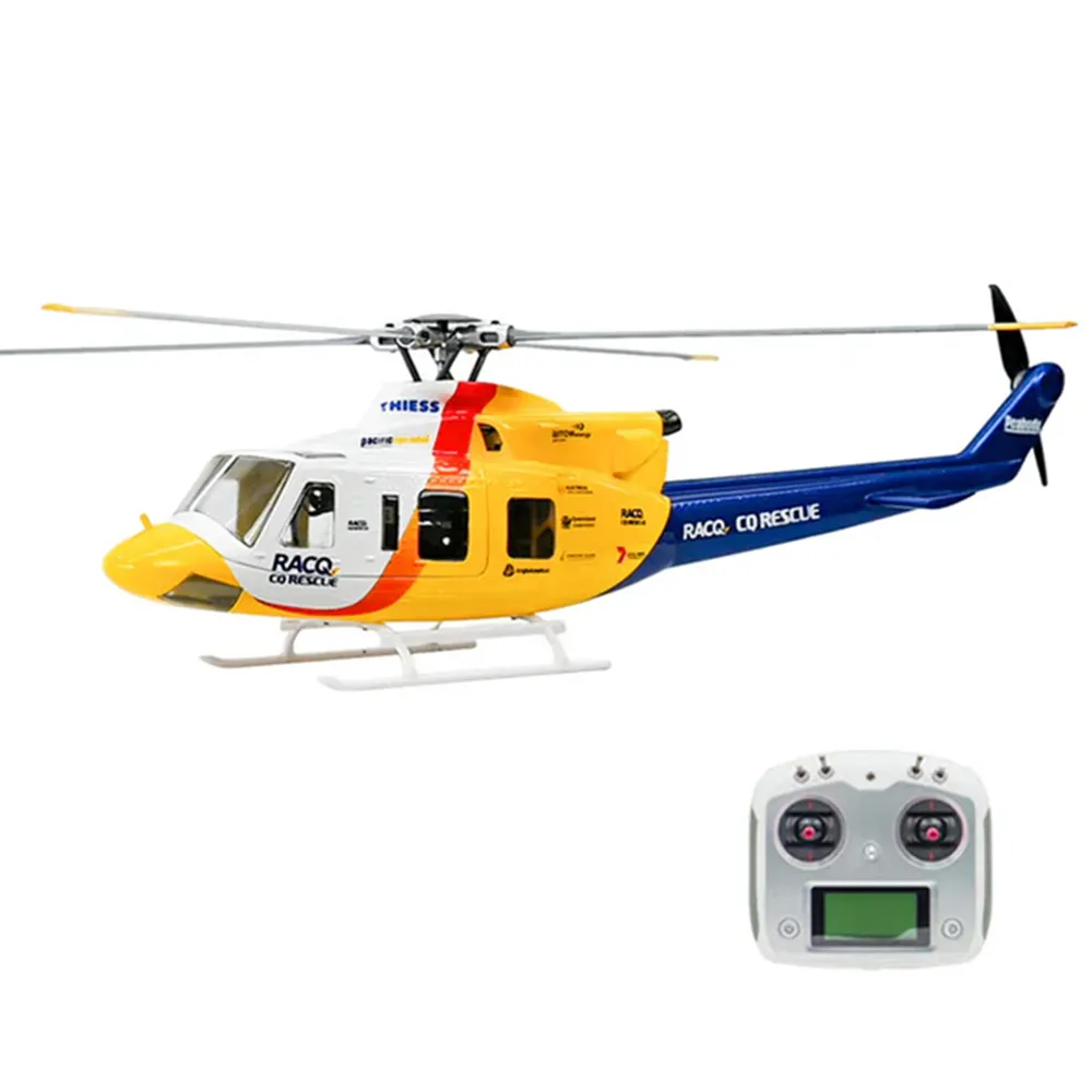 FLY WING Bell-412 V4 470 Class 2.4G 6CH Brushless Motor Military Rescue RC Helicopter RTF FLY WING Bell-412 V4 470 Class 2.4G 6CH Brushless Motor Military Rescue RC Helicopter RTF