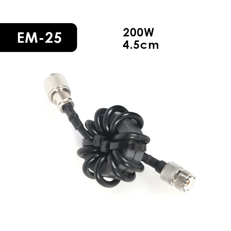 ZP614 HF Current Balun 1:1 Design 1.8MHz-30MHz EMI Suppression High Power 150W PEP Large Magnetic Core Ferrite Ham Radio Shortwave Communication Accessories
