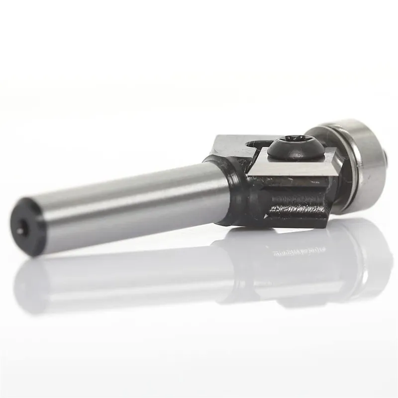 1/4 Inch 6mm 8mm Shank 45° Bevel Chamfer Milling Cutter Router Bit Tungsten Carbide HRC93 Precision Tool Double Blade
