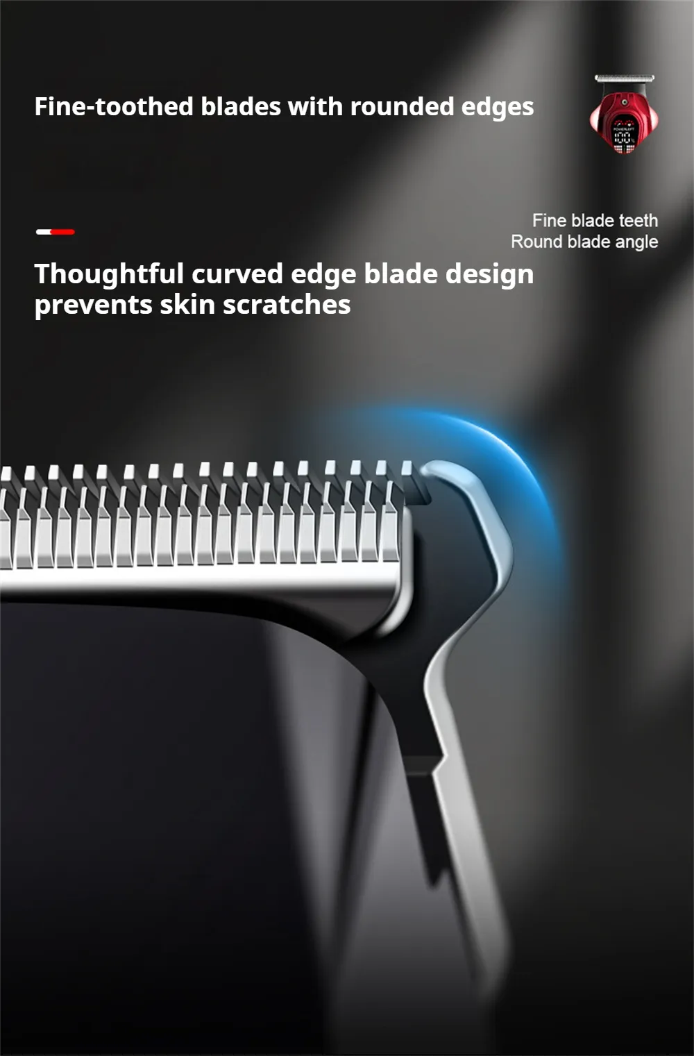 MARSKE MS-5067 Hair Clipper 1800mAh Rechargeable Battery LED Display Cordless USB Charge Professional Haircut Kit for Men MARSKE MS-5067 Hair Clipper 1800mAh Rechargeable Battery LED Display Cordless USB Charge Professional Haircut Kit for Men