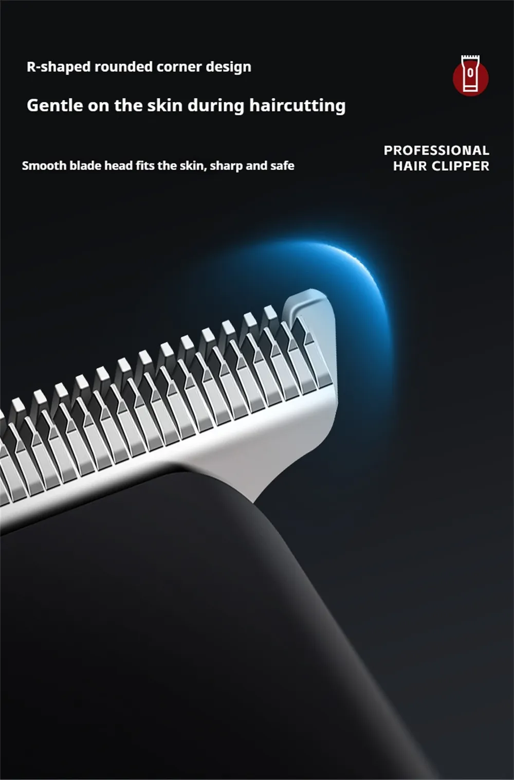MARSKE MS-5065 Professional Hair Clipper High-Speed Motor LED Display Low Noise USB Rechargeable Long Battery Life Styling Tool
