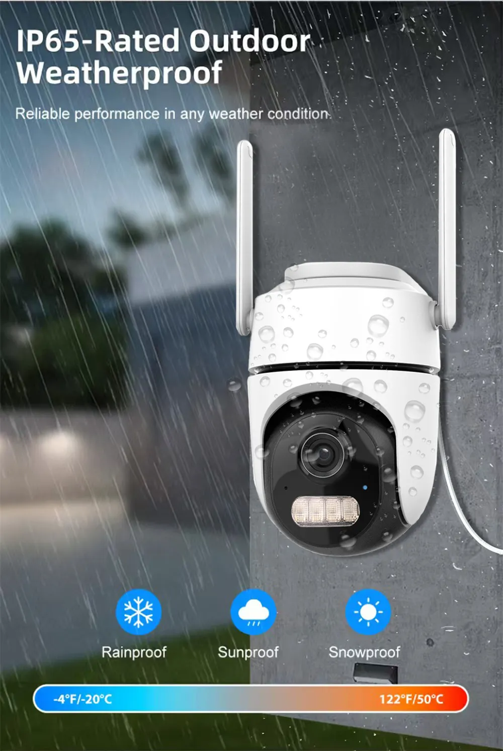 1080P 5X Zoom WiFi Security Camera 2K HD PTZ Panoramic View Color Night Vision Motion Detection Two Way Audio ICSEE APP IP65 Waterproof Work with Alexa Google Assistant 1080P 5X Zoom WiFi Security Camera 2K HD PTZ Panoramic View Color Night Vision Motion Detection Two Way Audio ICSEE APP IP65 Waterproof Work with Alexa Google Assistant