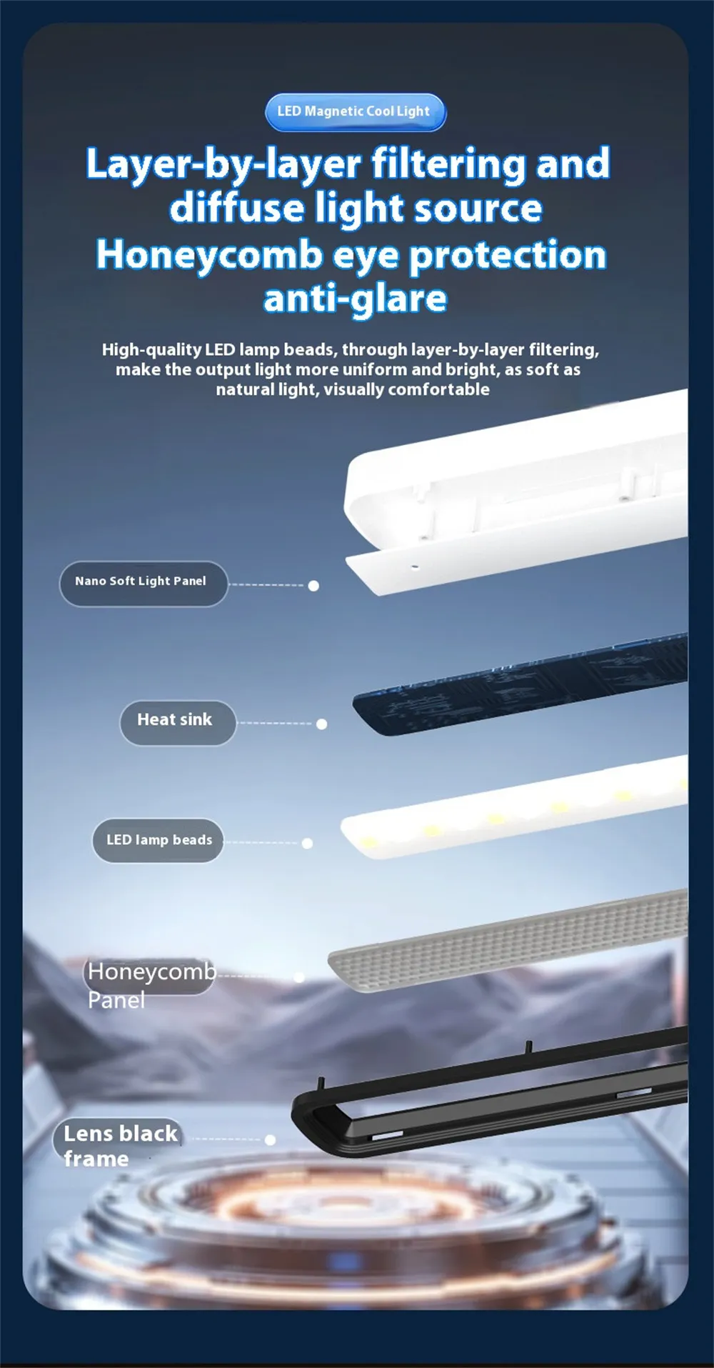 Elfeland LED Desk Lamp USB Rechargeable Light Stepless Dimming Table Lamp Hanging Magnetic Bedroom Table Reading Rechargeable Night Light Elfeland LED Desk Lamp USB Rechargeable Light Stepless Dimming Table Lamp Hanging Magnetic Bedroom Table Reading Rechargeable Night Light