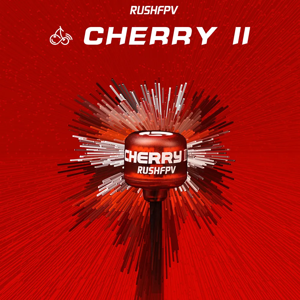 RUSHFPV CHERRY 2 Stubby 5.8GHz LHCP/RHCP FPV Antenna - 66mm Ipex for Digital/Analog FPV Systems RUSHFPV CHERRY 2 Stubby 5.8GHz LHCP/RHCP FPV Antenna - 66mm Ipex for Digital/Analog FPV Systems