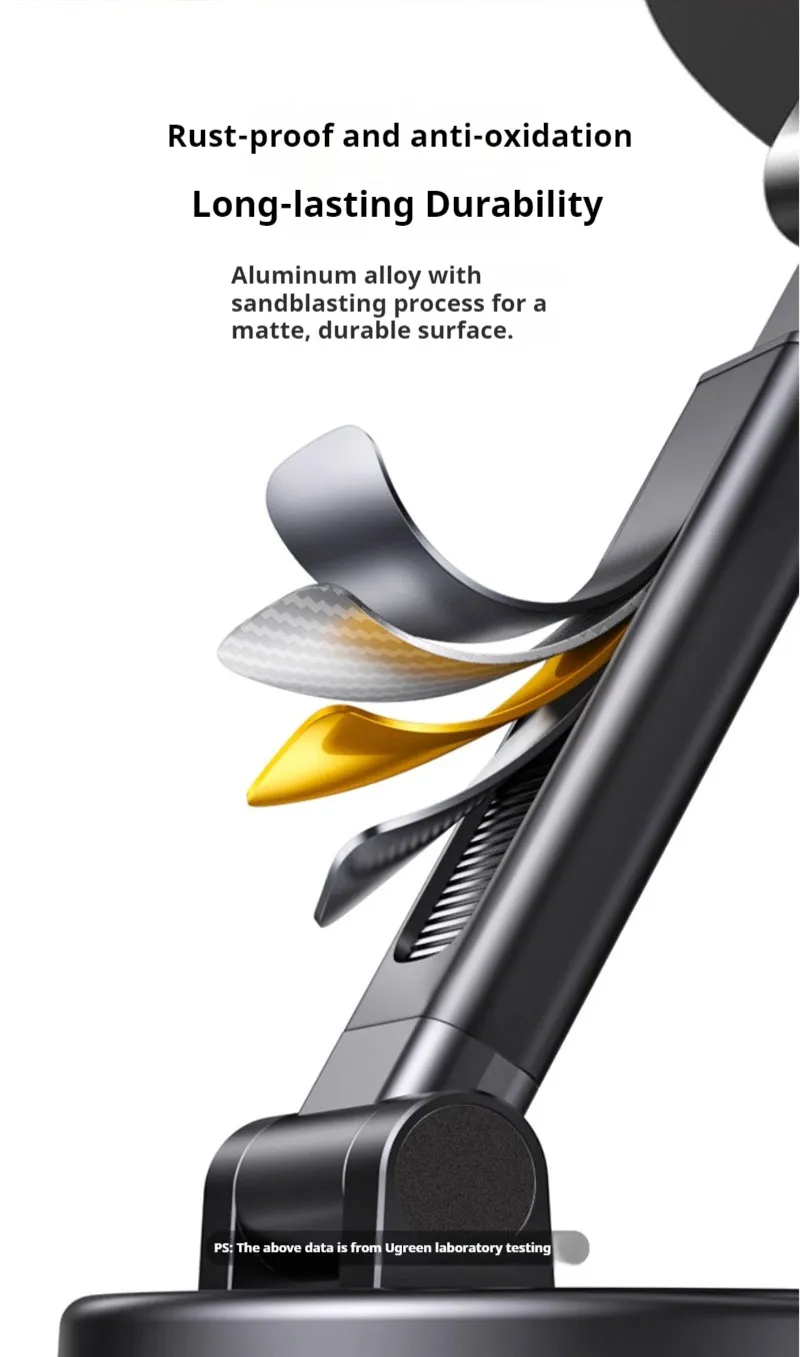 UGREEN LP862 Magnetic Phone Stand Holder 360° Rotatable with N52 Magnets Adjustable Height for iPhone Magsafes Compatible Desktop Use UGREEN LP862 Magnetic Phone Stand Holder 360° Rotatable with N52 Magnets Adjustable Height for iPhone Magsafes Compatible Desktop Use
