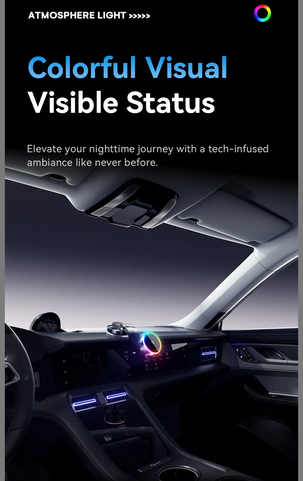 ESSAGER T2 Magnetic Wireless Car Charger 15W Fast Charging with Semiconductor Cooling 360° Rotation Phone Mount for Vent Dash Mount ESSAGER T2 Magnetic Wireless Car Charger 15W Fast Charging with Semiconductor Cooling 360° Rotation Phone Mount for Vent Dash Mount