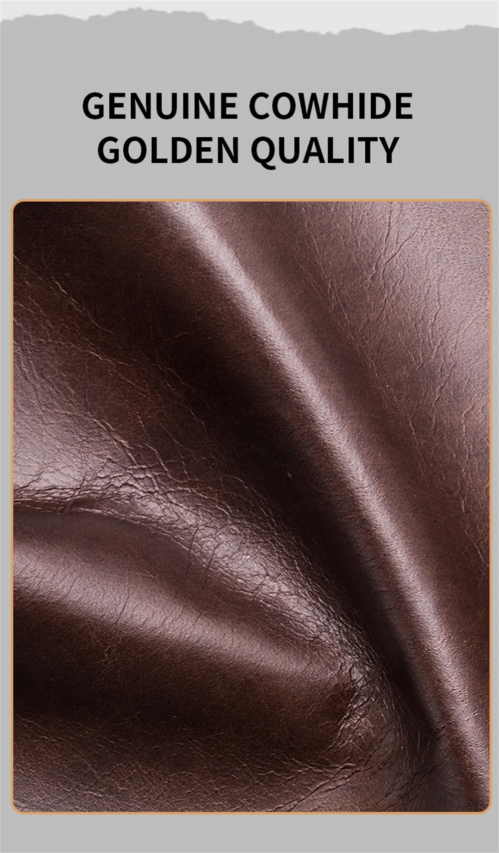 BULLCAPTAIN Retro Solid Cowhide Leather Zipper Men's Wallet Two-fold Money Clip RFID Multi-card Credit Holder BULLCAPTAIN Retro Solid Cowhide Leather Zipper Men's Wallet Two-fold Money Clip RFID Multi-card Credit Holder