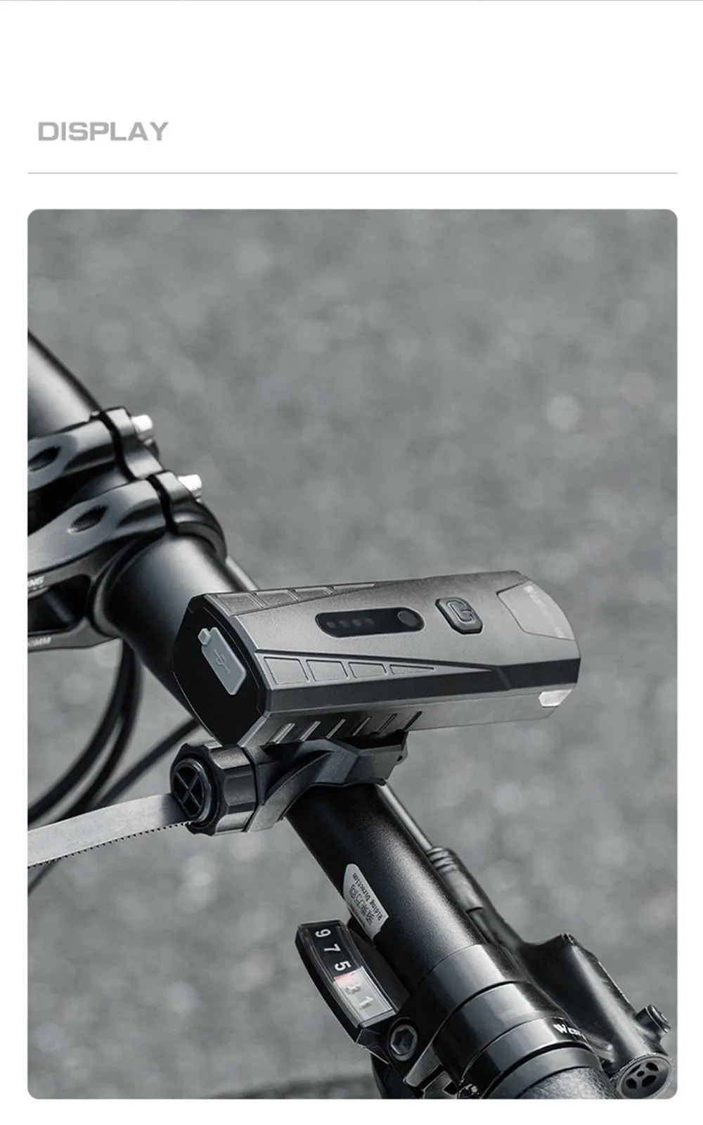 WEST BIKING 400LM Smart Light-sensing Bicycle Headlight Portable Flashlight Waterproof Type-C Charging Quick Release Bike Front Light for MTB Night Cycling Safety WEST BIKING 400LM Smart Light-sensing Bicycle Headlight Portable Flashlight Waterproof Type-C Charging Quick Release Bike Front Light for MTB Night Cycling Safety
