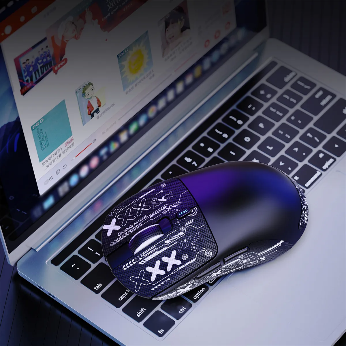 HXSJ T68 Tri-mode Wireless Gaming Mouse PAW3311 Sensor 18000DPI Gamer Mice 1K Return Rate 58g Lightweight HXSJ T68 Tri-mode Wireless Gaming Mouse PAW3311 Sensor 18000DPI Gamer Mice 1K Return Rate 58g Lightweight