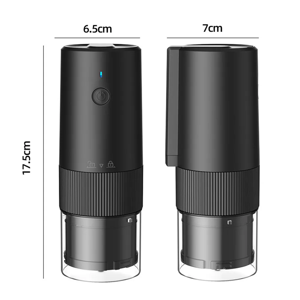 Comfook Portable Electric Coffee Grinder 8 Gears Adjustment Powder Household Food Grade Material Mini Type-C Coffee Machine Comfook Portable Electric Coffee Grinder 8 Gears Adjustment Powder Household Food Grade Material Mini Type-C Coffee Machine