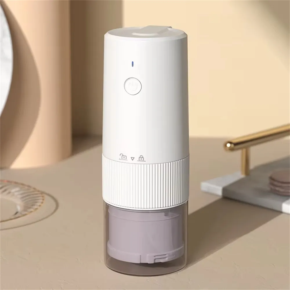 Comfook Portable Electric Coffee Grinder 8 Gears Adjustment Powder Household Food Grade Material Mini Type-C Coffee Machine Comfook Portable Electric Coffee Grinder 8 Gears Adjustment Powder Household Food Grade Material Mini Type-C Coffee Machine