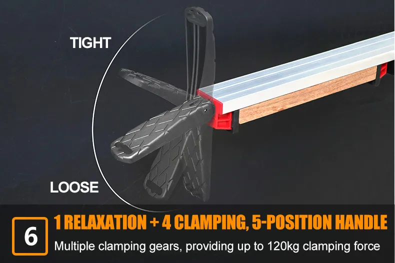 ENJOYWOOD 600mm/900mm Clamp Edge Saw Guide Router Trimming Guide Electric Circular Saw Cutting Machine Straight Guide for Quickcuts ENJOYWOOD 600mm/900mm Clamp Edge Saw Guide Router Trimming Guide Electric Circular Saw Cutting Machine Straight Guide for Quickcuts