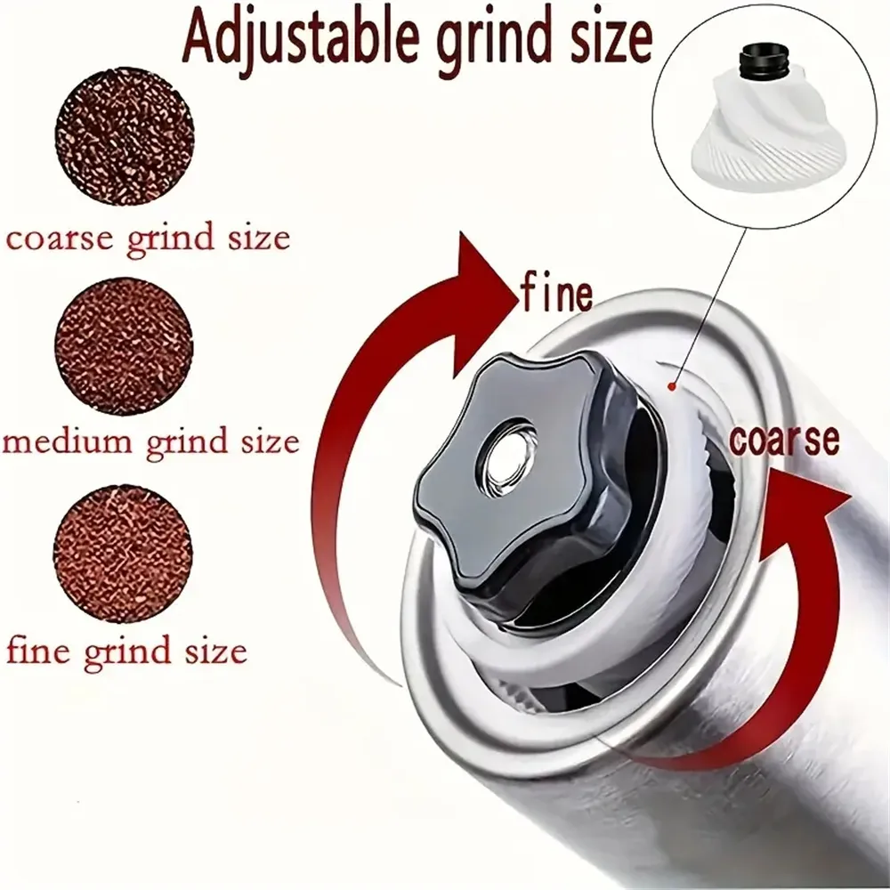 IPRee Grinder Machine Manual Coffee Grinder for Home Kitchen Multifunctional Coffee Bean Grinder Handmade Coffee Nuts Beans Grinder