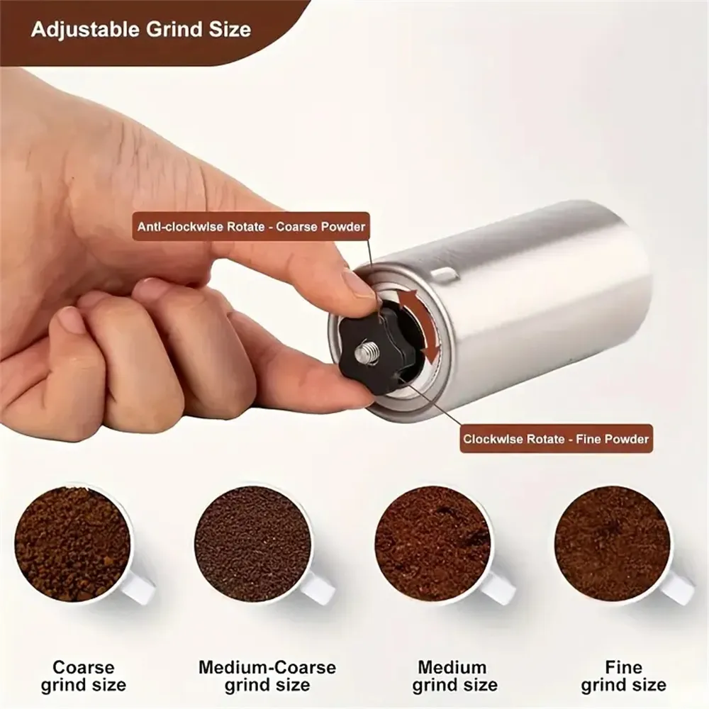 IPRee Grinder Machine Manual Coffee Grinder for Home Kitchen Multifunctional Coffee Bean Grinder Handmade Coffee Nuts Beans Grinder