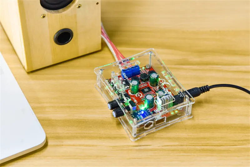 TPA3116D Bluetooth Audio Amplifier Module Dual Channel 2x50W High Fidelity Sound DC 5V-26V Class D Compact Design Adjustable Gain Noise Reduction TPA3116D Bluetooth Audio Amplifier Module Dual Channel 2x50W High Fidelity Sound DC 5V-26V Class D Compact Design Adjustable Gain Noise Reduction