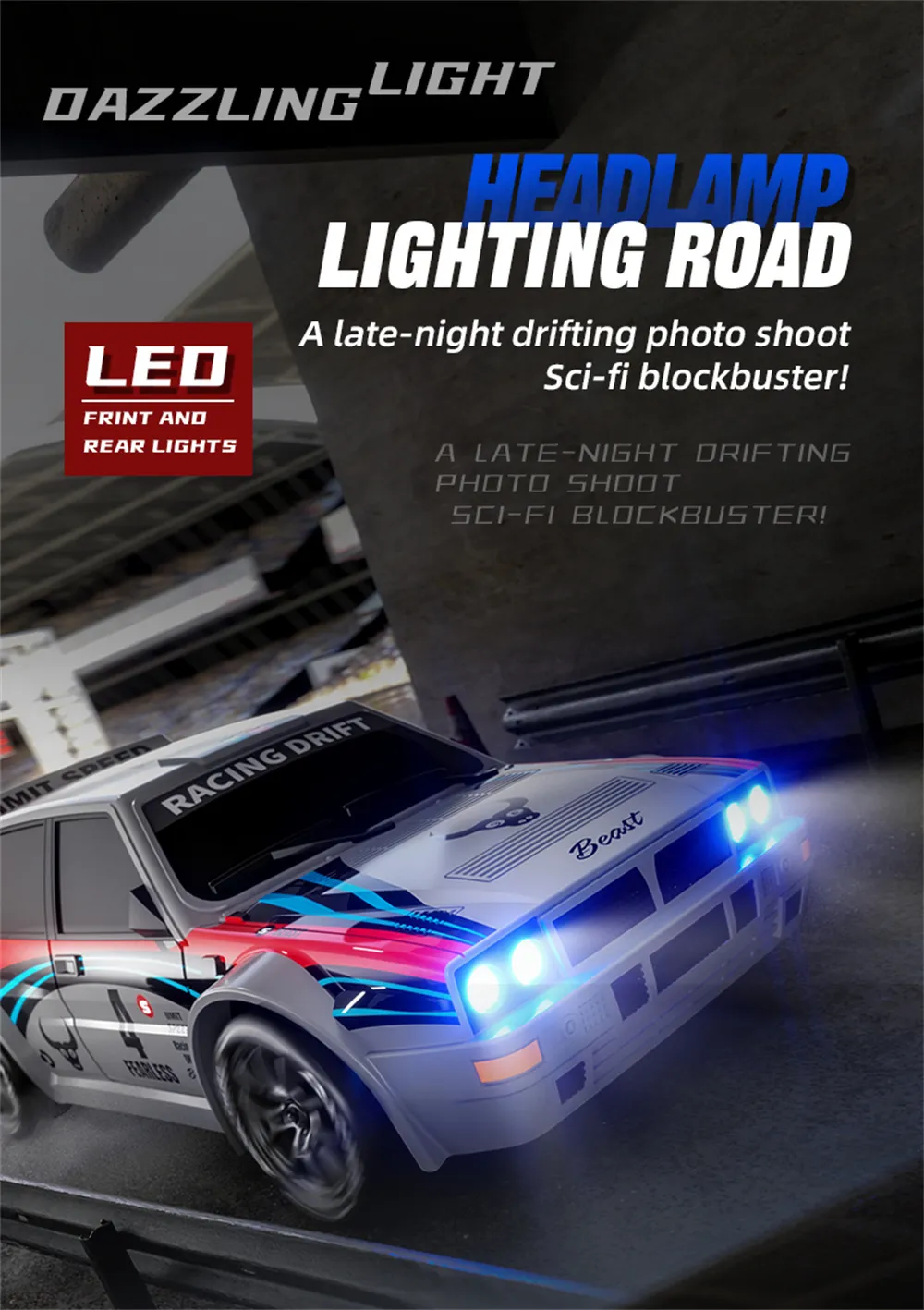 ZLL SG204 PRO RTR 1/24 2.4G 4WD Drift RC Car Mini LED Light Remote Control High Speed On-Road Racing Vehicle Model Boys Gifts Toys ZLL SG204 PRO RTR 1/24 2.4G 4WD Drift RC Car Mini LED Light Remote Control High Speed On-Road Racing Vehicle Model Boys Gifts Toys