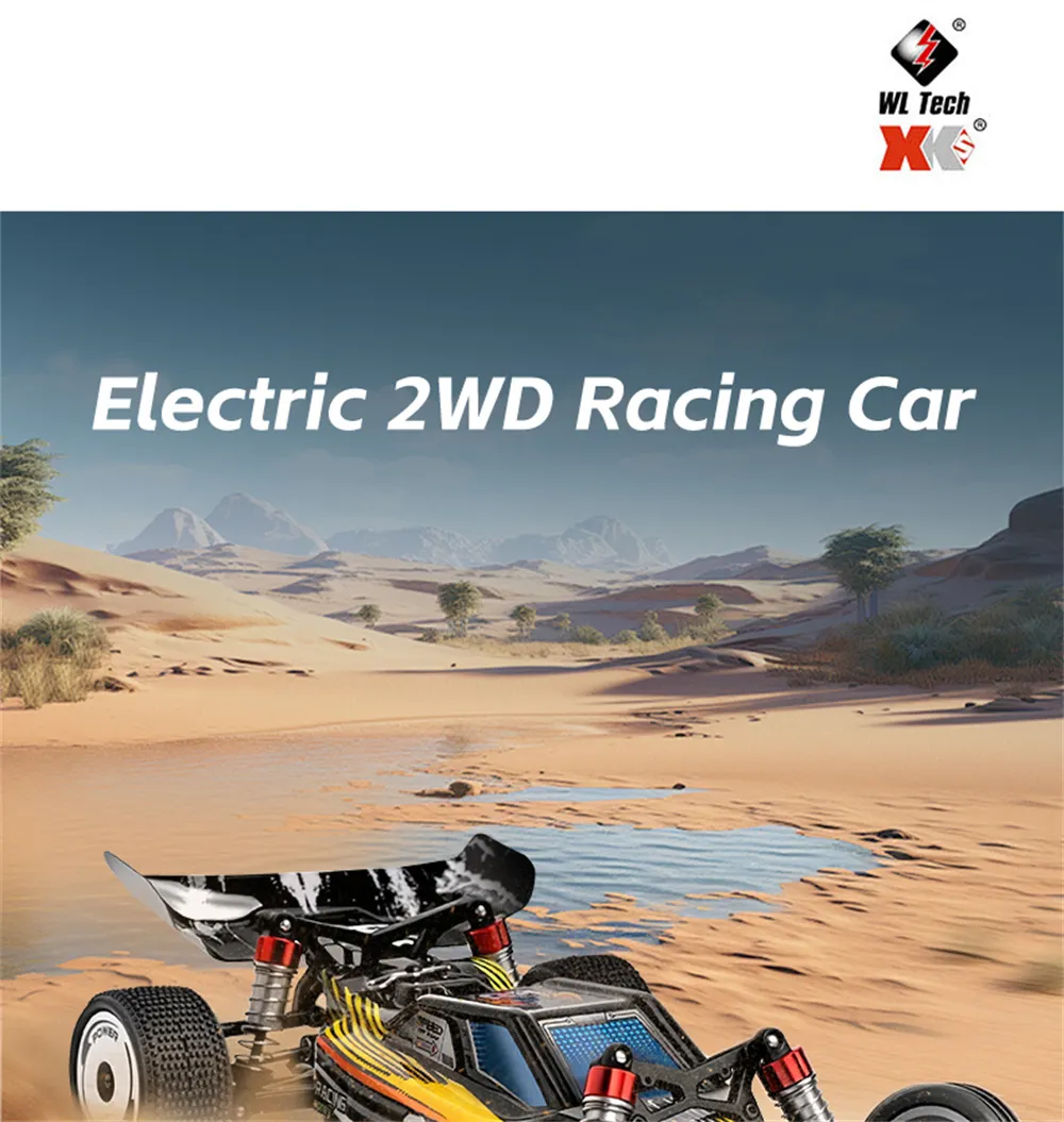 Wltoys 244016 RTR 1/24 2.4G 2WD RC Car Full Proportional High Speed Electric Racer with Gyro Cruise Control Three Speeds Vehicles Models Toys