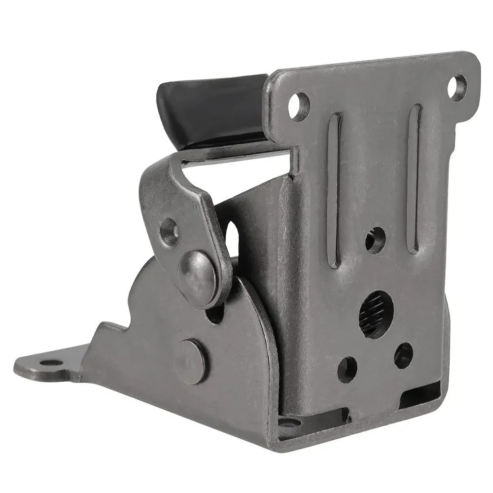 Folding Self Lock Bracket Locking Hinge Steel Plate 90 Degree Heavy Duty Table Bed Leg Support DIY Furniture