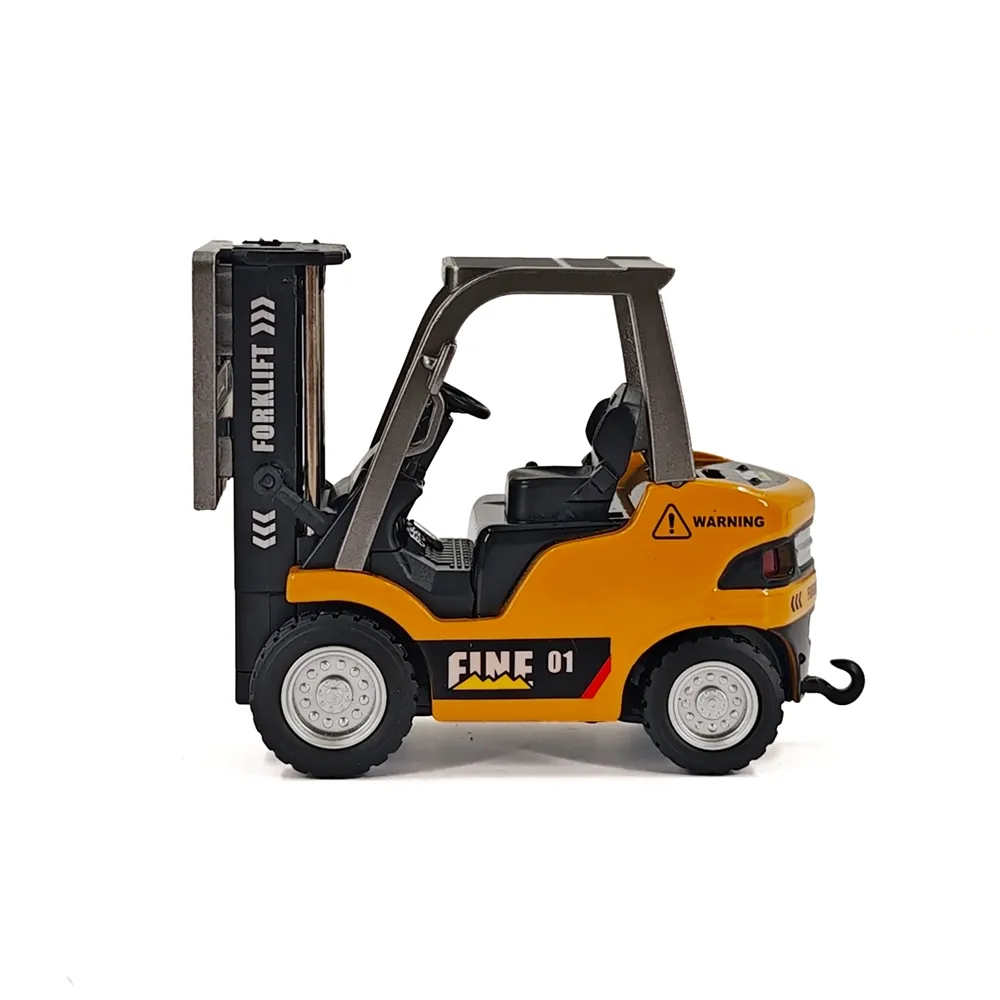 TRASPED HG4-244 RTR 1/64 2.4G Mini RC Car Alloy Forklift with Trailer Remote Control LED Light Sound Engineering Vehicle Desktop Toys Model Collection Gift For Boys TRASPED HG4-244 RTR 1/64 2.4G Mini RC Car Alloy Forklift with Trailer Remote Control LED Light Sound Engineering Vehicle Desktop Toys Model Collection Gift For Boys