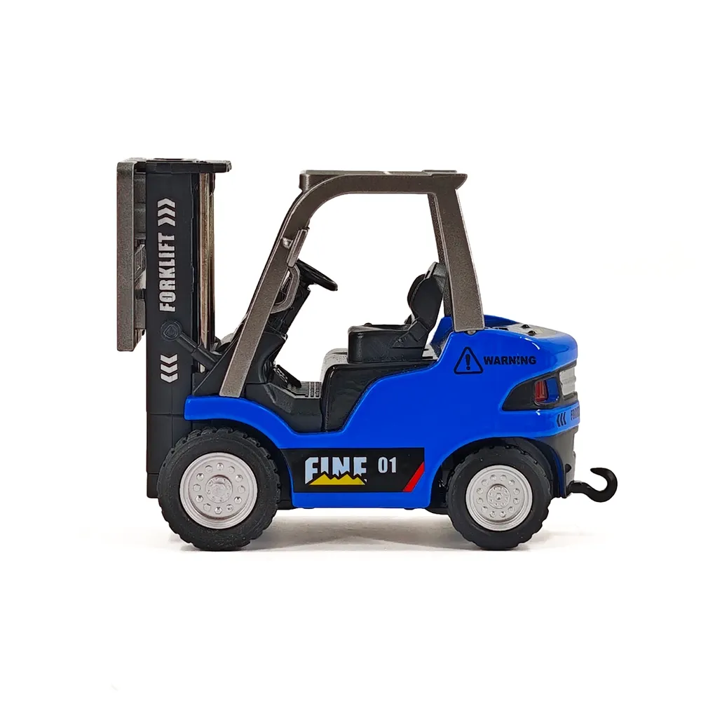 TRASPED HG4-244 RTR 1/64 2.4G Mini RC Car Alloy Forklift with Trailer Remote Control LED Light Sound Engineering Vehicle Desktop Toys Model Collection Gift For Boys TRASPED HG4-244 RTR 1/64 2.4G Mini RC Car Alloy Forklift with Trailer Remote Control LED Light Sound Engineering Vehicle Desktop Toys Model Collection Gift For Boys
