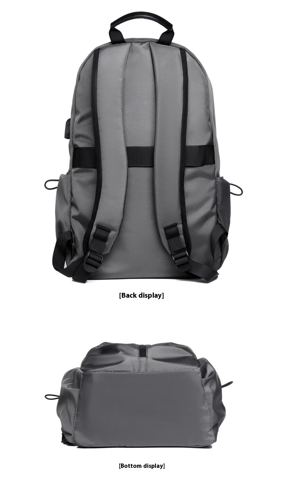 19'' Portable Waterproof Men's Backpack with USB Port Lightweight Large Capacity Outdoor Travel Bag Casual Student Backpack 19'' Portable Waterproof Men's Backpack with USB Port Lightweight Large Capacity Outdoor Travel Bag Casual Student Backpack