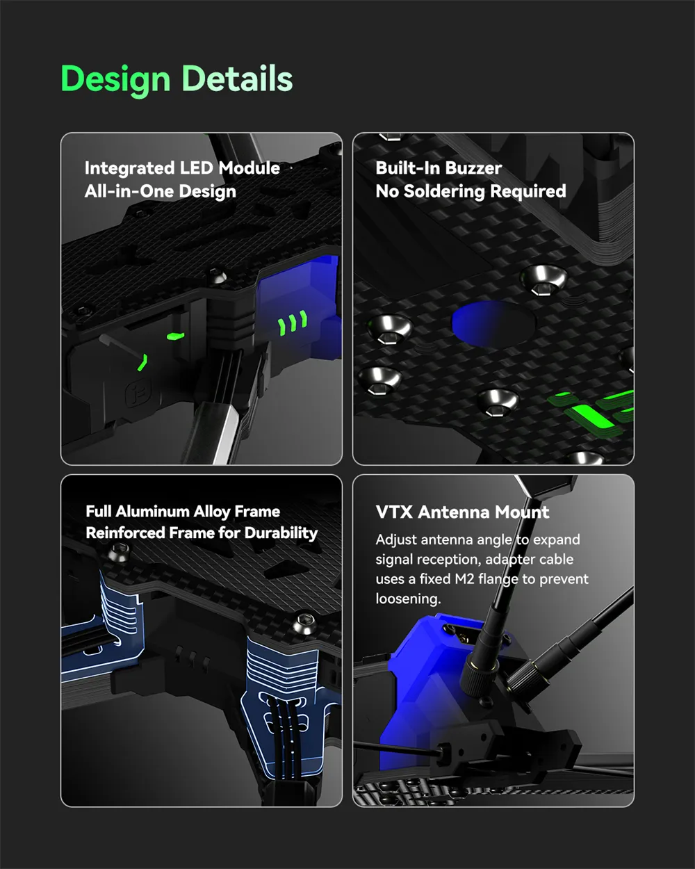 iFlight Nazgul Evoque F5 V3 HD O4 Pro DC / X-type Dual Geometry 6S 5 Inch GPS Freestyle RC FPV Racing Drone PNP BNF with F7 60A Stack 2207 1750KV Motors iFlight Nazgul Evoque F5 V3 HD O4 Pro DC / X-type Dual Geometry 6S 5 Inch GPS Freestyle RC FPV Racing Drone PNP BNF with F7 60A Stack 2207 1750KV Motors
