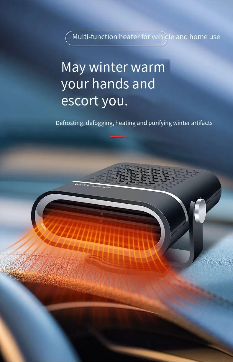 High-Quality Portable Car Heater Fan Fast Efficient Reliable - Perfect for Tech-Savvy Car Owners High-Quality Portable Car Heater Fan Fast Efficient Reliable - Perfect for Tech-Savvy Car Owners