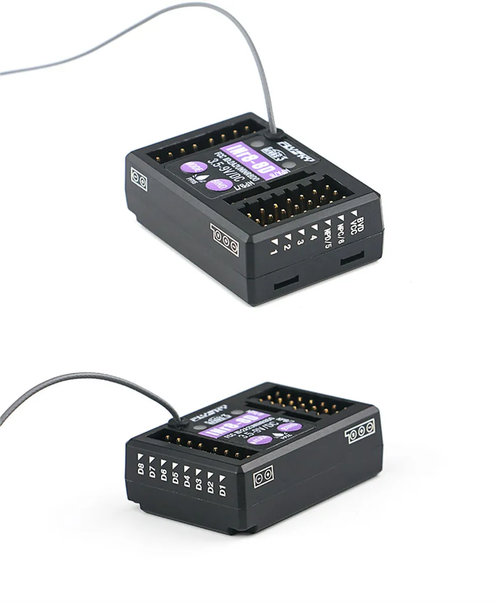 Flysky INr8-8D 2.4GHz 8CH AFHDS 3 Waterproof RC Receiver Integrated Lighting Control Compatible with NB4 NB4+ NB4PRO NB4 PRO+ Transmitter for RC Airplane Car Crawler Truck Racing Buggy Flysky INr8-8D 2.4GHz 8CH AFHDS 3 Waterproof RC Receiver Integrated Lighting Control Compatible with NB4 NB4+ NB4PRO NB4 PRO+ Transmitter for RC Airplane Car Crawler Truck Racing Buggy