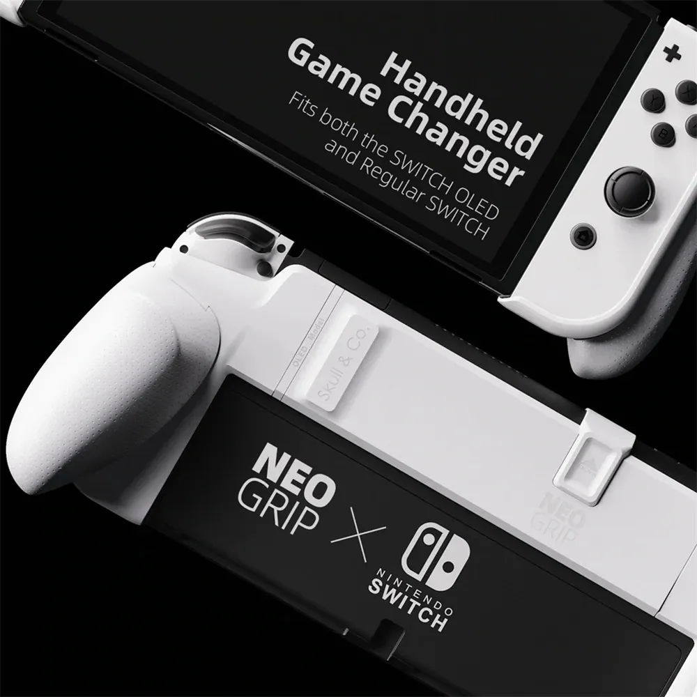 for Nintendo Switch OLED Handle Grip Case Protective Cover 3 Interchangeable Grips Ergonomic Lightweight Portable Game Console Accessory for Nintendo Switch OLED Handle Grip Case Protective Cover 3 Interchangeable Grips Ergonomic Lightweight Portable Game Console Accessory