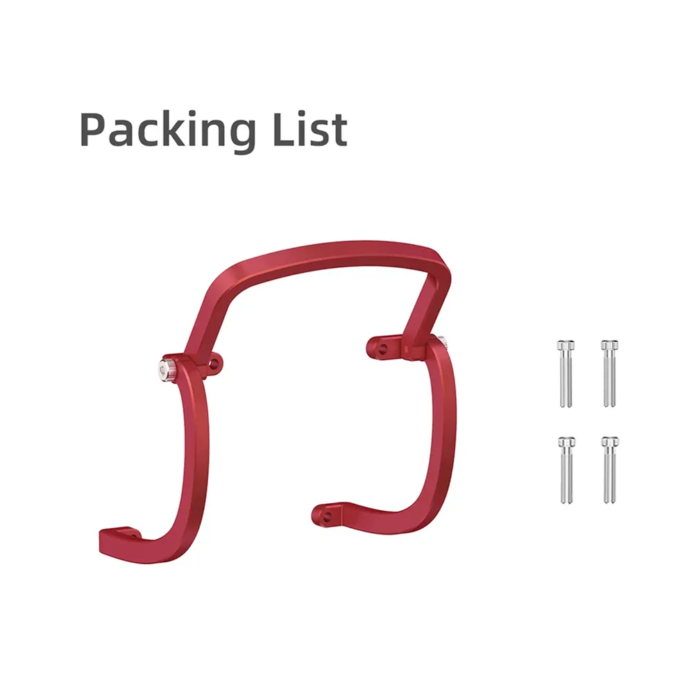 Sunnylife Aluminum Alloy Gimbal Len Bumper Guard Protector Accessories Kit for DJI FPV Combo Top Protection Anti-collision Sunnylife Aluminum Alloy Gimbal Len Bumper Guard Protector Accessories Kit for DJI FPV Combo Top Protection Anti-collision
