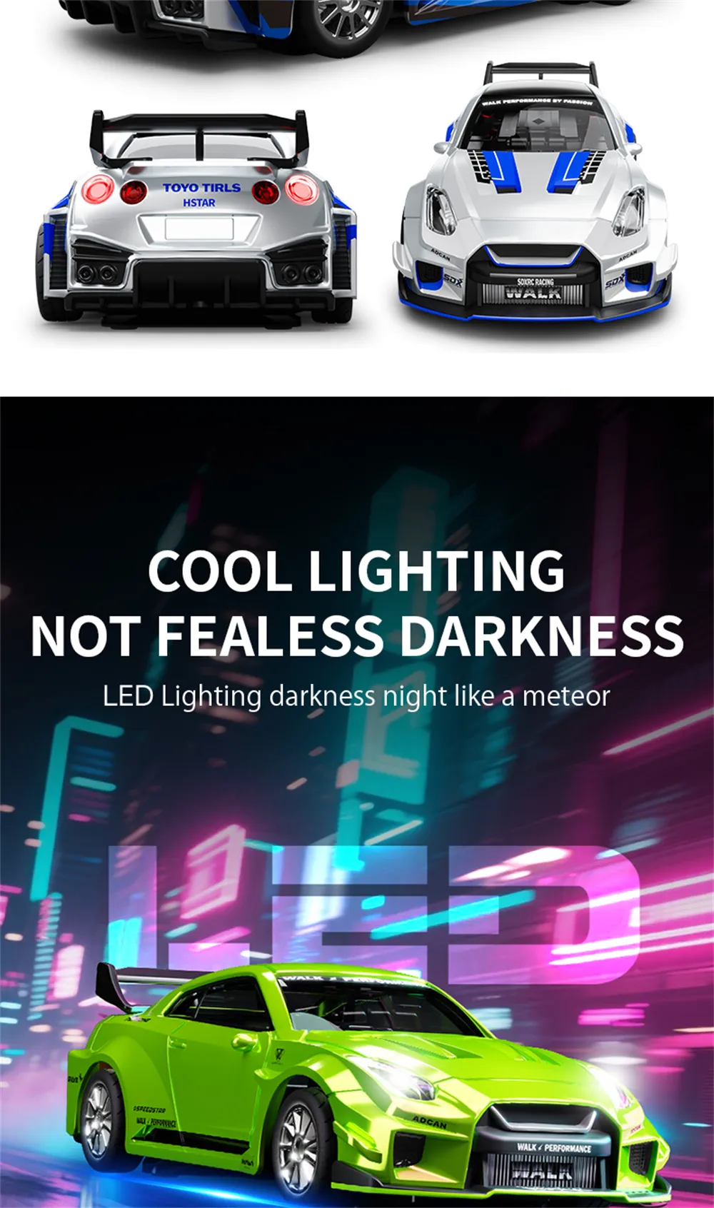 Hstar D43-01 RTR 1/43 2.4G 4WD Drift RC Car Gyro Mini Full Proportional Alloy Body Shell LED Light Remote Control High-Speed Motor On-Road Racing Vehicle Model Boys Gifts Toys Hstar D43-01 RTR 1/43 2.4G 4WD Drift RC Car Gyro Mini Full Proportional Alloy Body Shell LED Light Remote Control High-Speed Motor On-Road Racing Vehicle Model Boys Gifts Toys