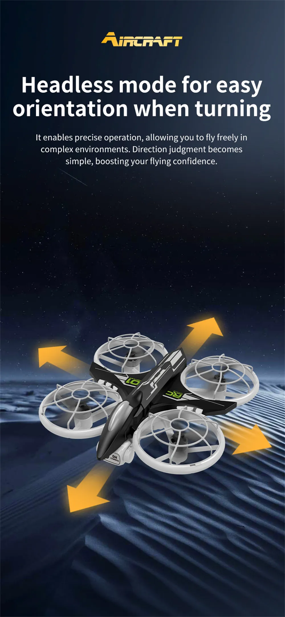JJRC H132 WiFi FPV with HD Camera Optical Flow Hover Brushless Grid Full Protection Neon Colorful Child Gift RC Toys Drone Quadcopter RTF