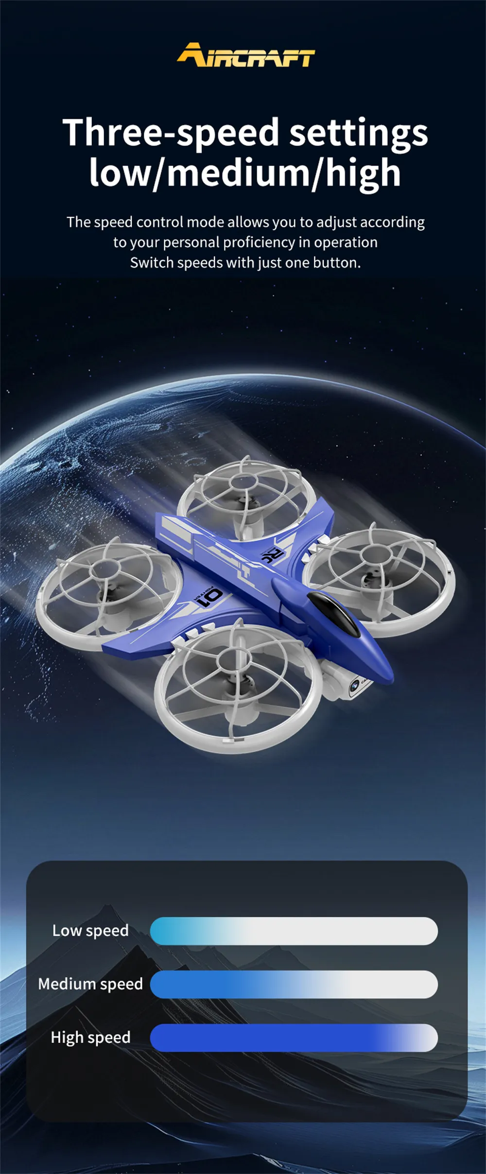 JJRC H132 WiFi FPV with HD Camera Optical Flow Hover Brushless Grid Full Protection Neon Colorful Child Gift RC Toys Drone Quadcopter RTF